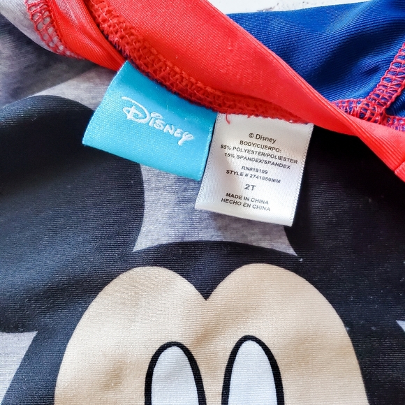 Mickey Mouse Rash Guard - Picture 2 of 2